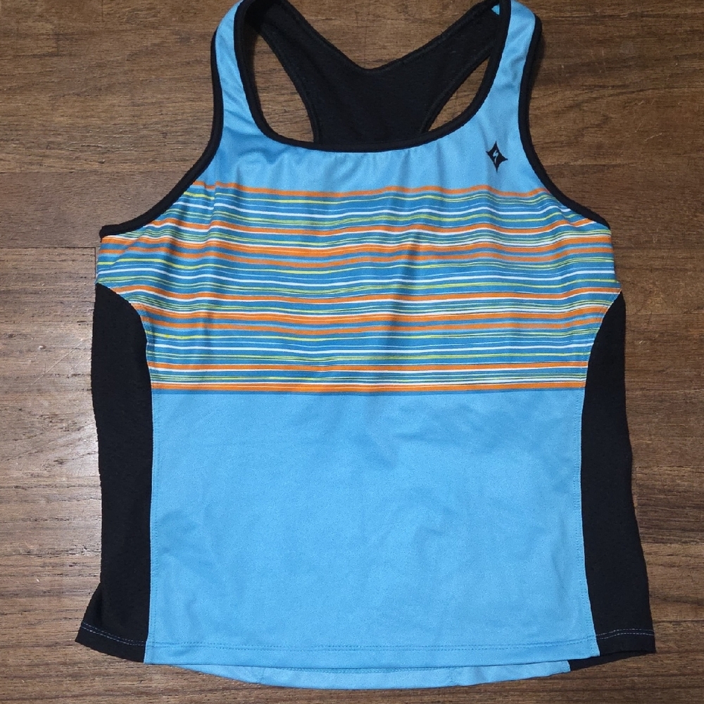 Specialized Racerback Tank with Breathable Panels